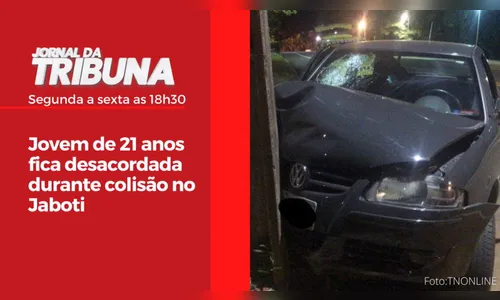 Jovem de 21 anos fica desacordada durante colisão no Jaboti