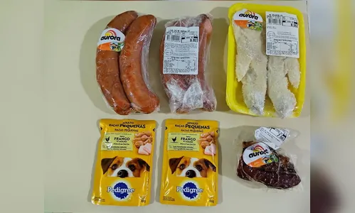 Jovem é preso após ser flagrado furtando produtos de mercado