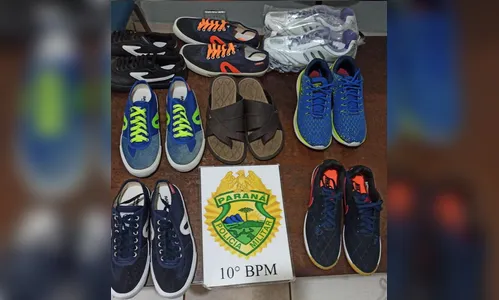 Loja de calçados de Apucarana é furtada durante a madrugada