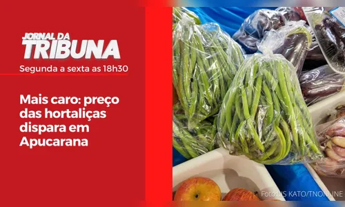 Mais caro: preço das hortaliças dispara em Apucarana