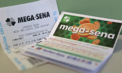 Mega-sena acumula e prêmio principal vai a R$ 45 milhões