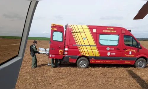 Mulher fica ferida após cair de cachoeira de 4 metros no PR