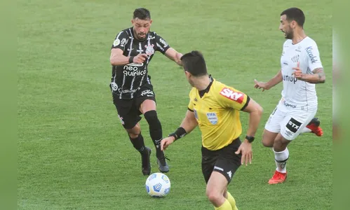Na estreia de Giuliano, Corinthians empata com o Santos
