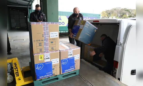 Novo lote com 156 mil desembarca no Paraná nesta terça-feira