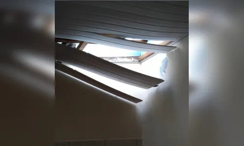 Homem quebra telhado de casa em tentativa de furto