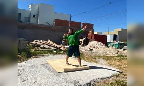 Olimpíadas: Darlan Romani treinou em terreno baldio