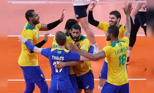 Olimpíadas: seleção masculina de vôlei reage e vence EUA