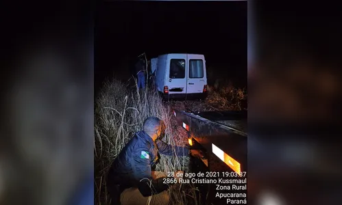 PM de Apucarana recupera veículo furtado em empresa