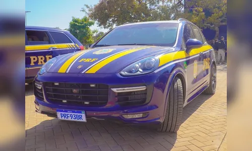 PRF utilizará carros de luxo como viaturas; veja