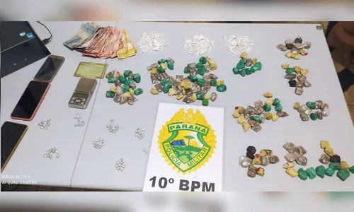 Polícia Militar prende três pessoas por tráfico de drogas