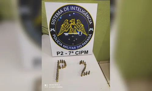 Polícia apreende diversas munições em Arapongas