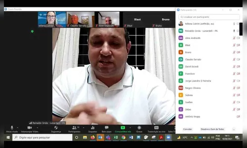 Reunião online discute retomada da economia de Lunardelli