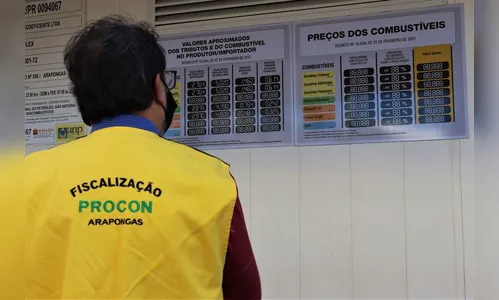 Procon fiscaliza 26 postos de combustíveis em Arapongas