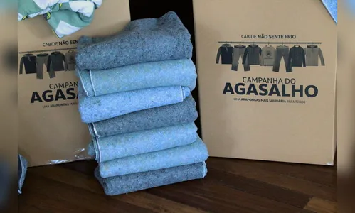 Retirada de doações de agasalho acontece até terça (17)