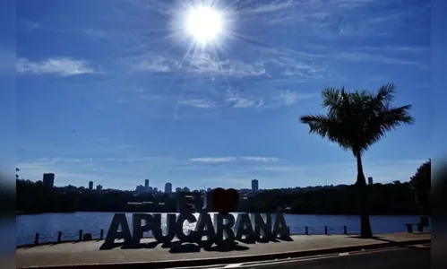 Sábado (7) de tempo estável em Apucarana e região