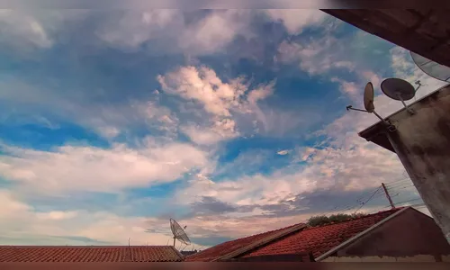 Sábado mantém massa polar e céu parcialmente nublado