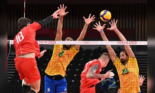 Seleção brasileira de vôlei sofre a primeira derrota