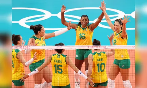 Seleção feminina de vôlei vence o Quênia e vai às quartas