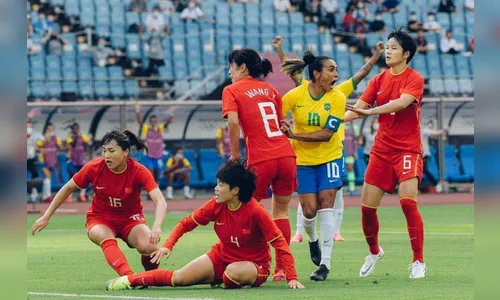 Seleção feminina estreia com goleada nas Olimpíadas