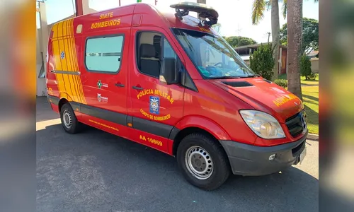 Siate atende vítima de fratura em jogo de futebol