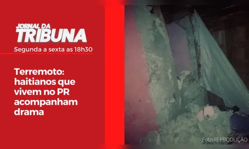 Terremoto: haitianos que vivem no PR acompanham drama