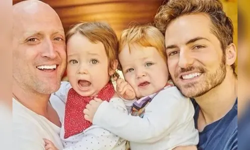 Thales Bretas sobre ser pai: “Pedaços de mim e do Paulo”