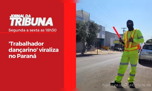 'Trabalhador dançarino' viraliza no Paraná