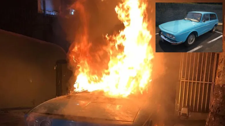 Imagem ilustrativa da notícia Susto: Relíquia de Pessuti pega fogo