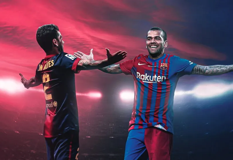 Barcelona anuncia retorno de Daniel Alves: "Good Crazy"