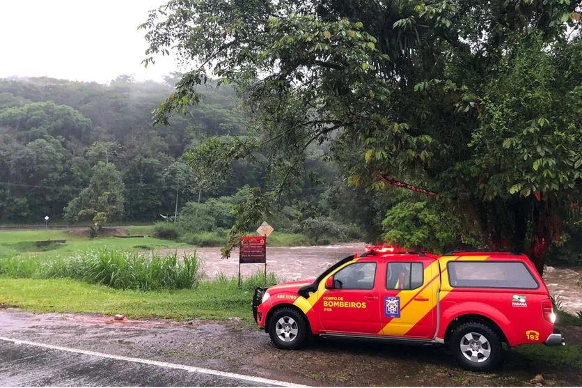 Defesa Civil desloca equipe para monitorar chuvas no Paraná