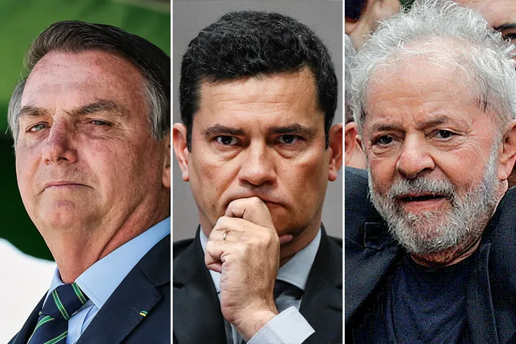 Lula lidera pesquisa, Bolsonaro aparece em 2º e Moro em 3º