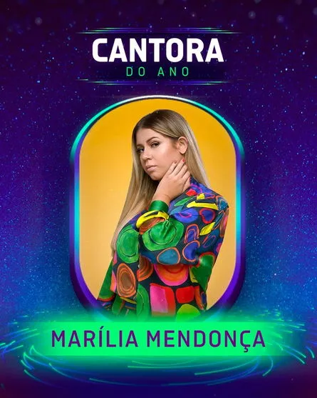 Marília Mendonça é eleita Cantora do Ano no Prêmio Multishow