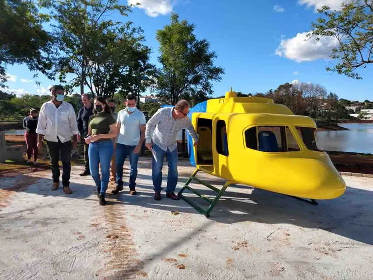 O objetivo da administração Carlos Gil e Marcelo Reis é inaugurar as obras no dia 19 de novembro