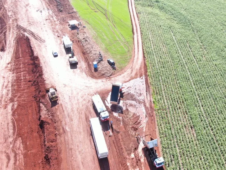 Obras do Contorno de Arapongas estão paralisadas