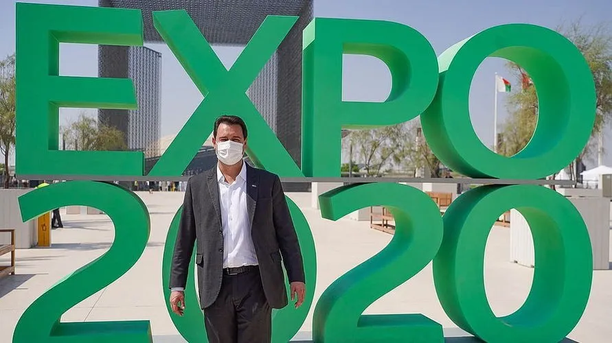 Ratinho Junior participa da Expo Dubai; vídeo