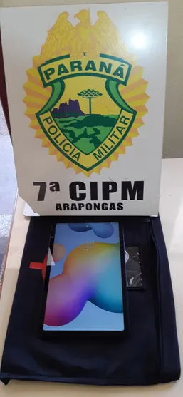 Tablet furtado em Arapongas é devolvido em supermercado
