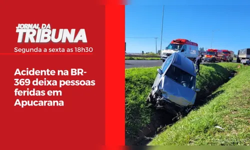 Acidente na BR-369 deixa pessoas feridas em Apucarana
