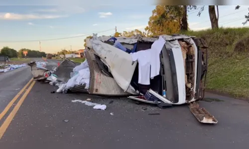 Acidente na PR-483 faz vítima fatal na manhã desta quarta