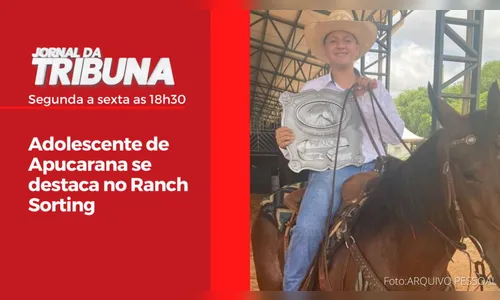 Adolescente de Apucarana se destaca no Ranch Sorting