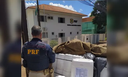 Agrotóxicos falsificados são apreendidos pela PRF no Paraná