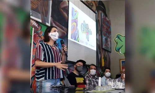 Andrei Lara prestigia lançamento de edital voltado à arte