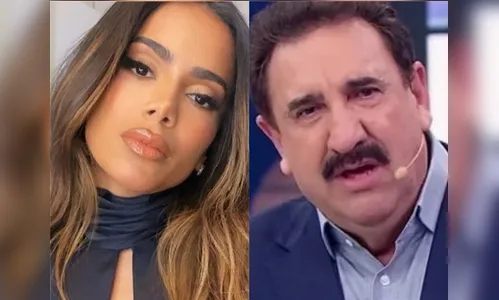 Anitta rebate Ratinho: 