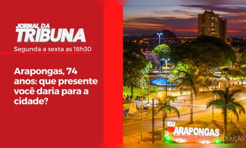 Arapongas, 74 anos: que presente você daria para a cidade?