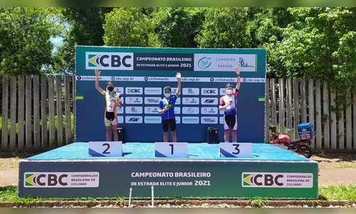 Araponguense é campeão brasileiro de ciclismo