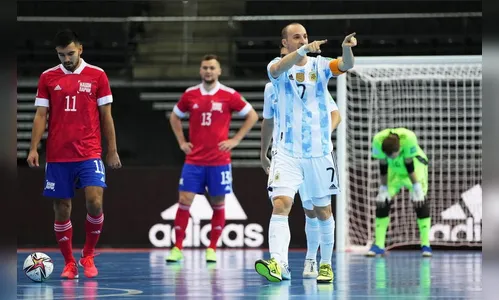Argentina vence e encara o Brasil no Mundial de Futsal