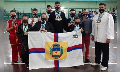 Atletas de Apucarana se destacam no Estadual de Kung Fu