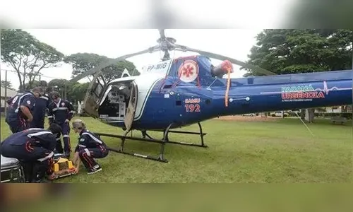 Bebê se engasga com remédio e é socorrido pelo Samu