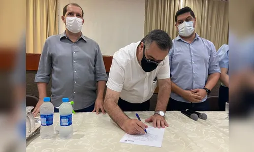 Beto Preto visita hospital e assina contrato de R$ 15,3 mi