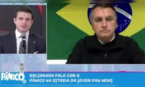 Bolsonaro abandona entrevista após discutir na Jovem Pan