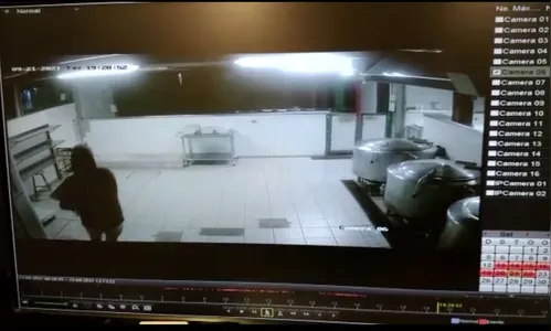 Câmera flagra furto de merenda em colégio de Apucarana; veja